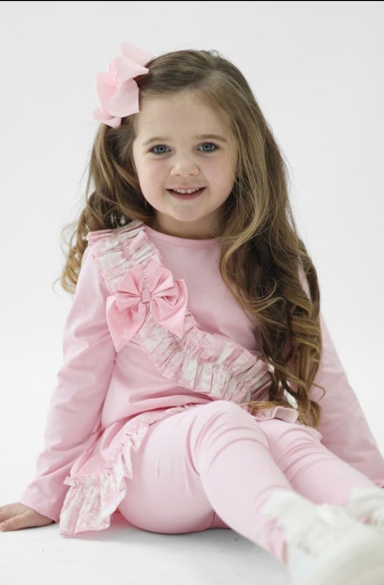 HK Alba Pink Legging set