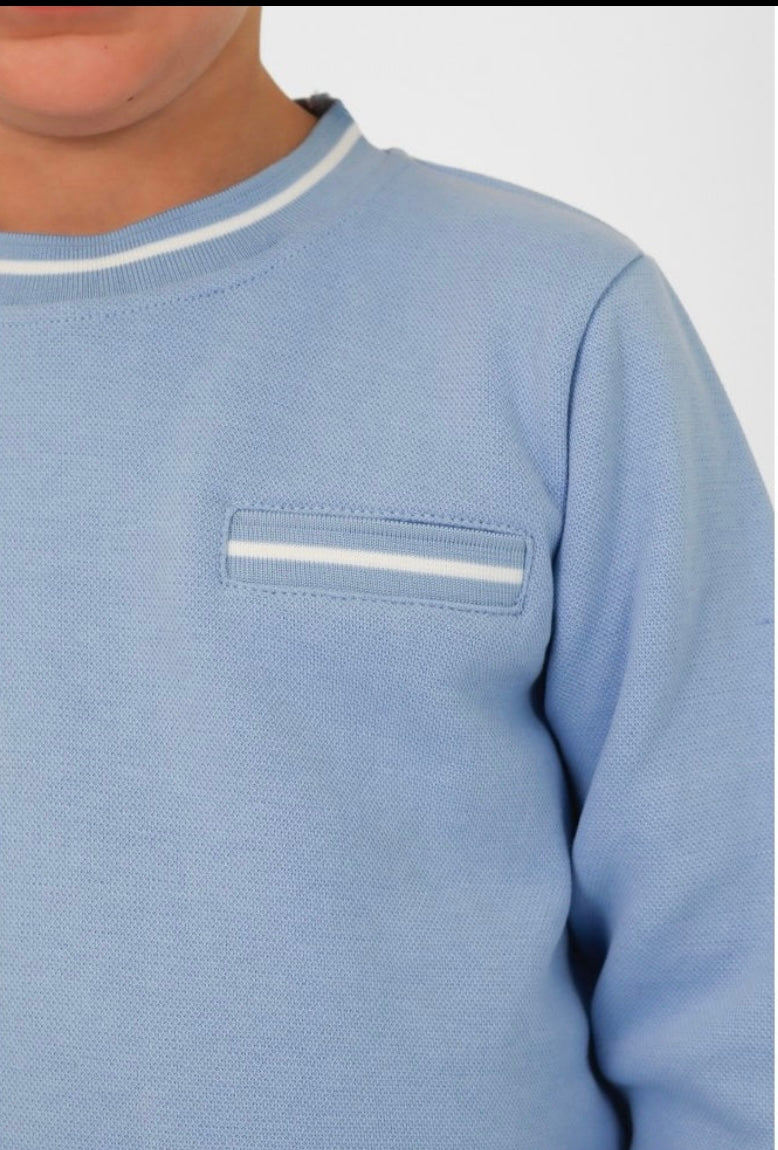 HK Blue Theo tracksuit