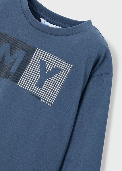 Mayoral 173 Steel Long Sleeve Top