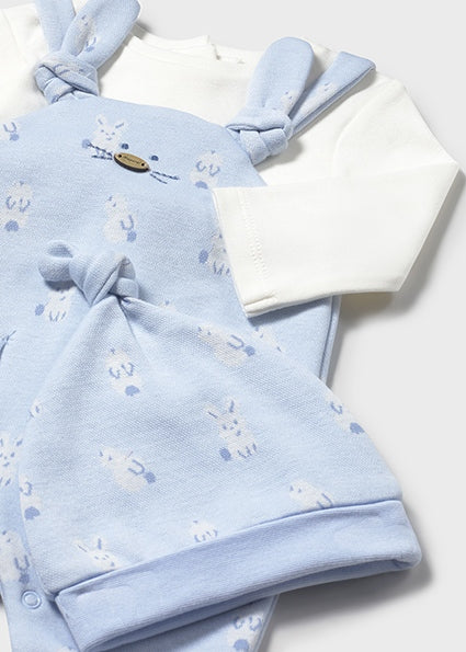 Mayoral 2609 sky Dungaree Set