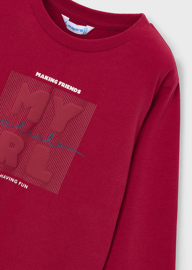 Mayoral 173 Red Top AW26