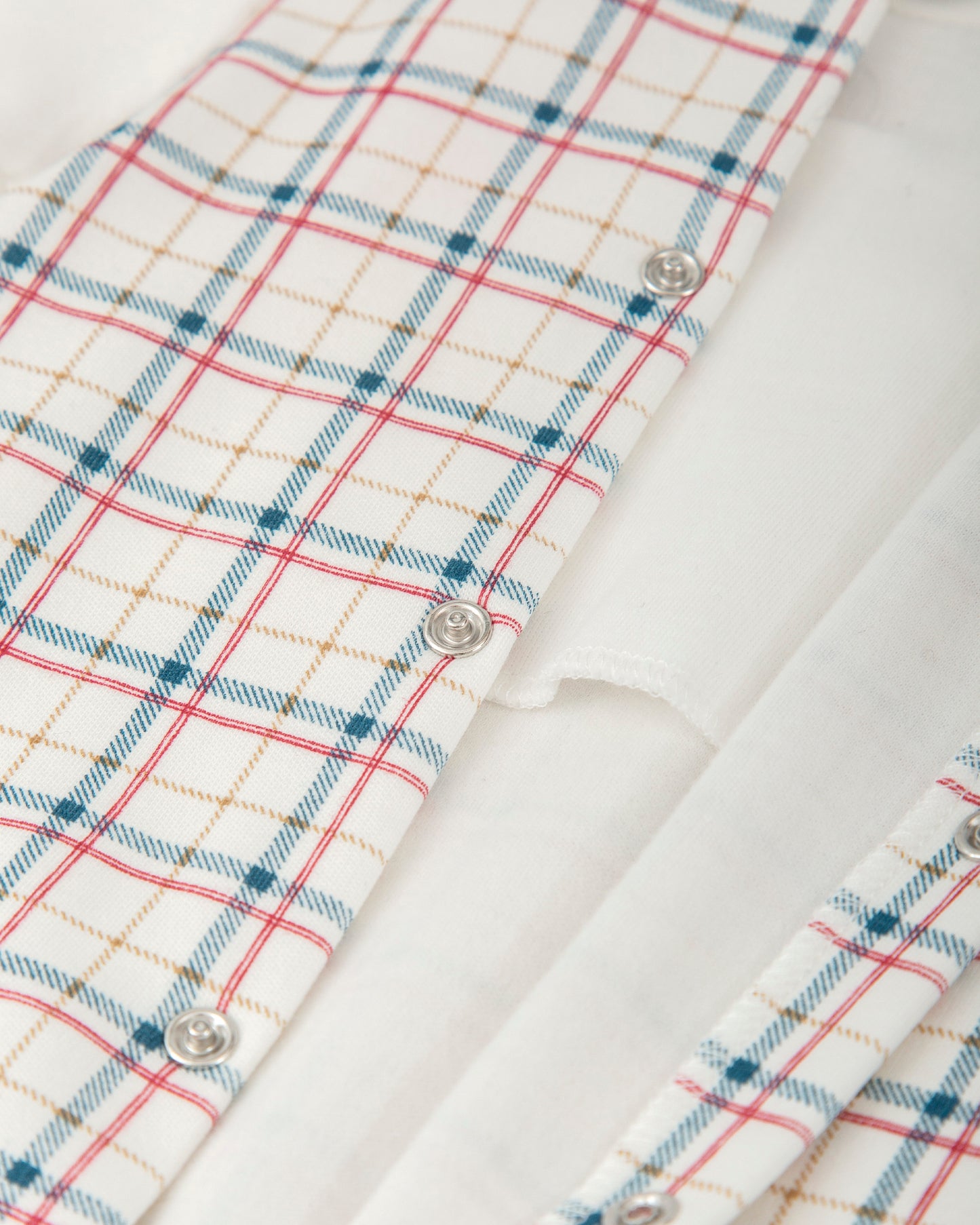 Tutto piccolo 2405 Checked Romper