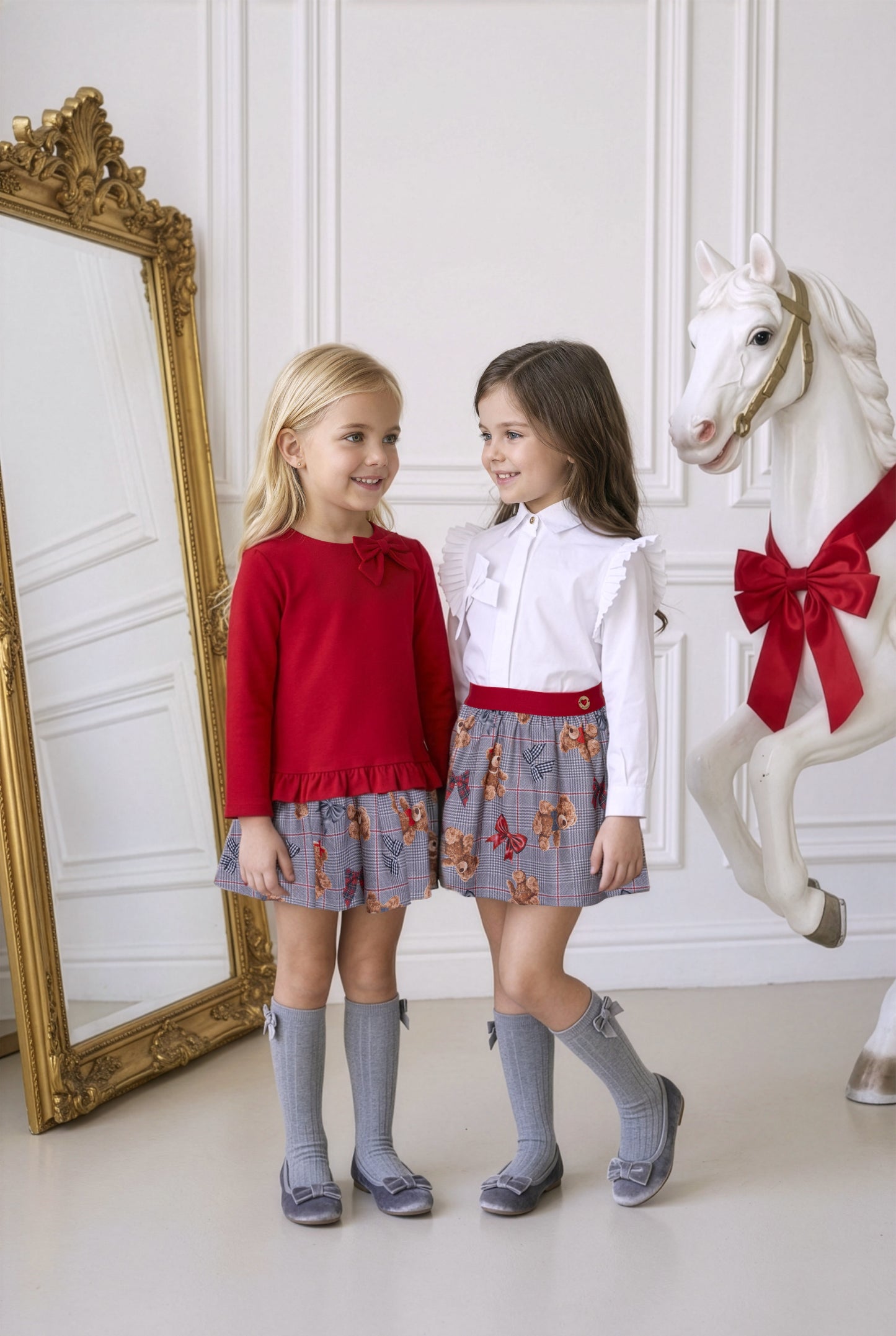 Miranda 252V Red Bear Dress AW26 PREORDER