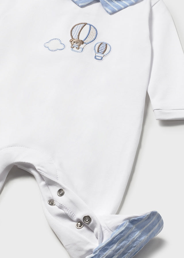 Mayoral 1742 white/blue all in one SS26