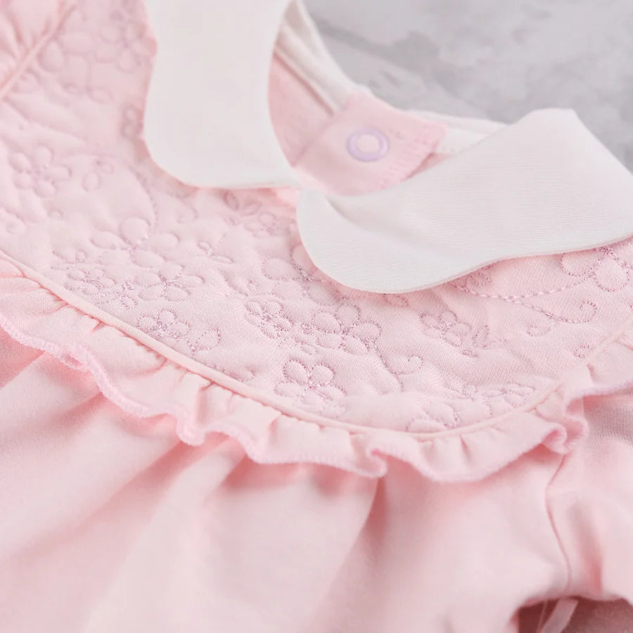 Emile Et rose 6524 Macey Baby Girls Pink Two Piece Outfit AW26