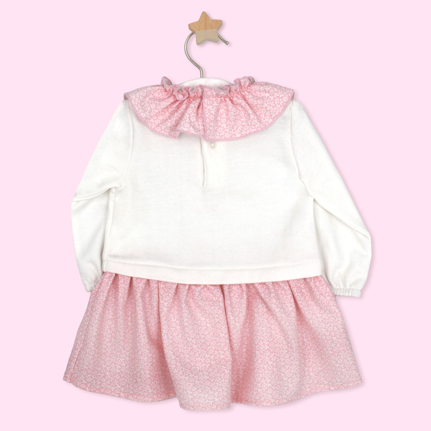 Rapife 4315 Cream/pink Dress AW26