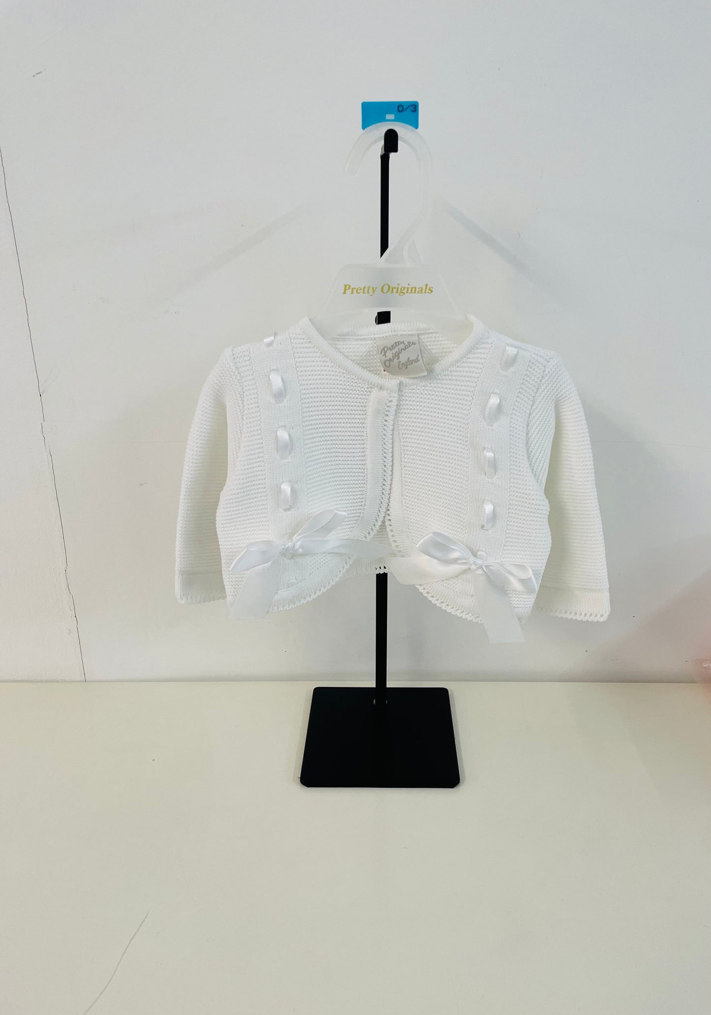 Pretty originals JP02965 white Bow Cardigan