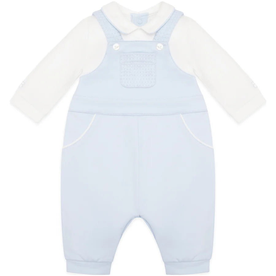Emile Et rose 2608 Jude Baby Boys Smart Mock Dungaree
