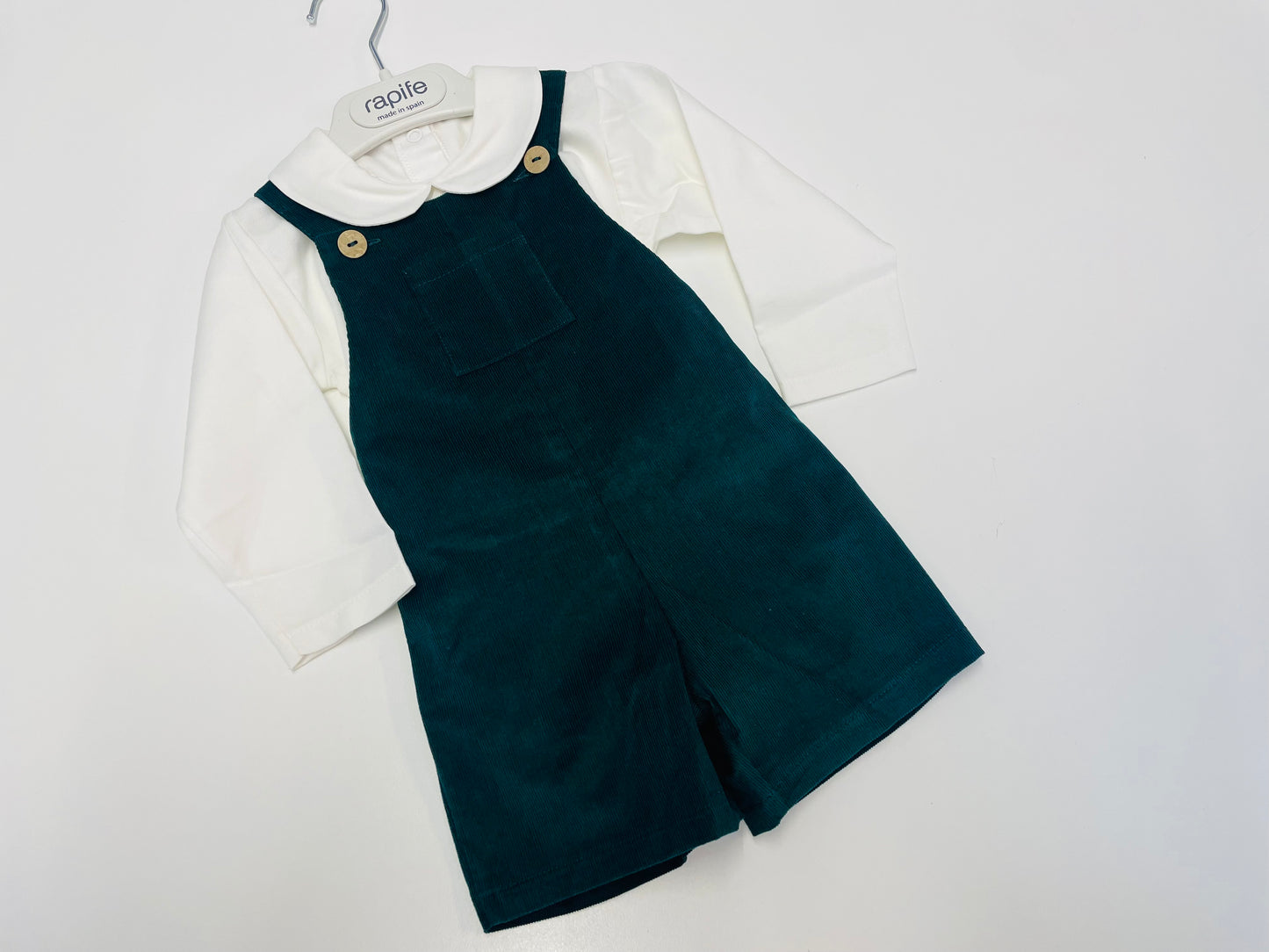 Rapife 4522-920 green Dungarees set