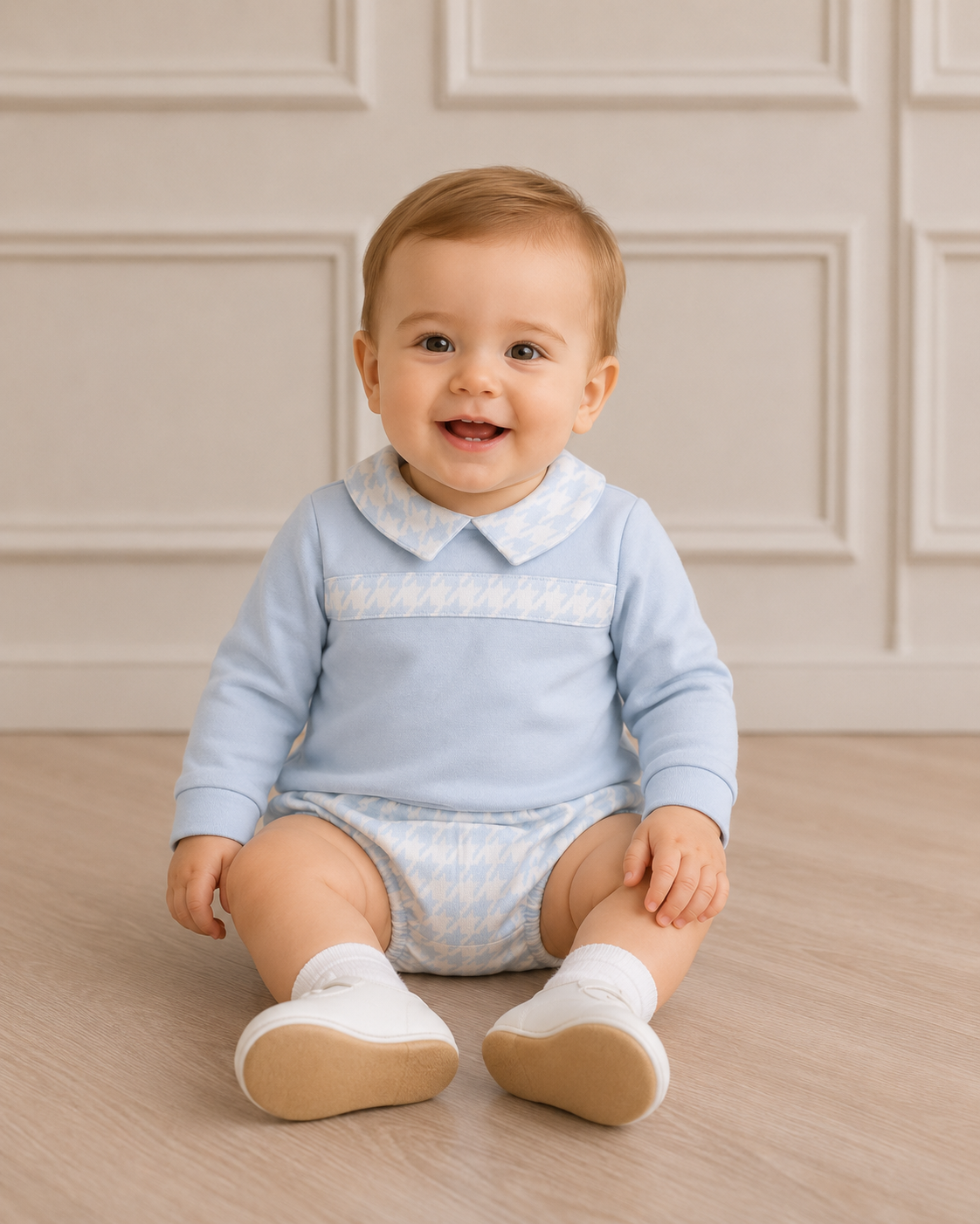 Pastel & Co 10-01M Tim Blue Jam Pants Set AW26 PREORDER