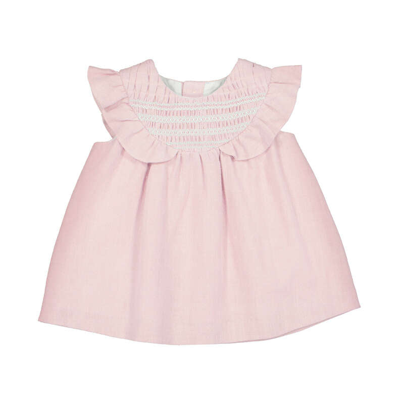 Mayoral 1884 pink dress Ss26 pre order