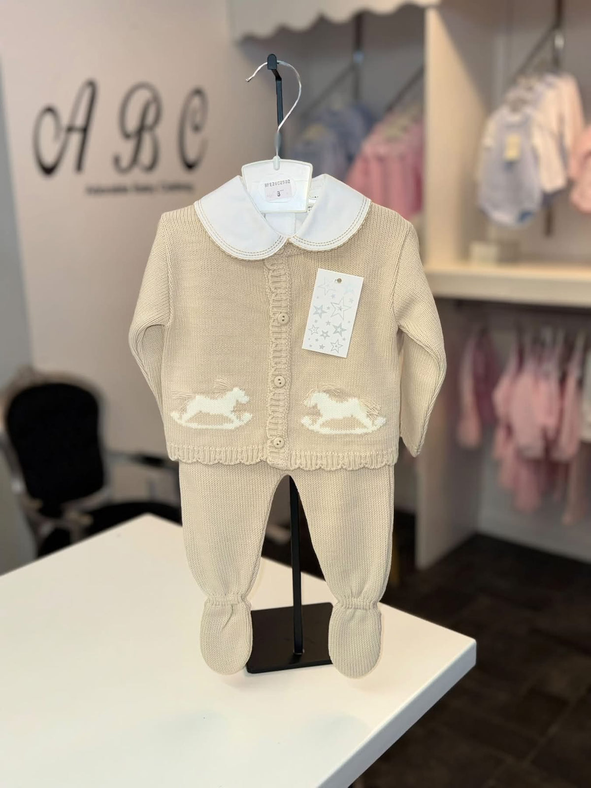 Adorable Beige 3pc set c2502