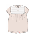 Tutto piccolo 2427 Sand Romper SS26 PREORDER