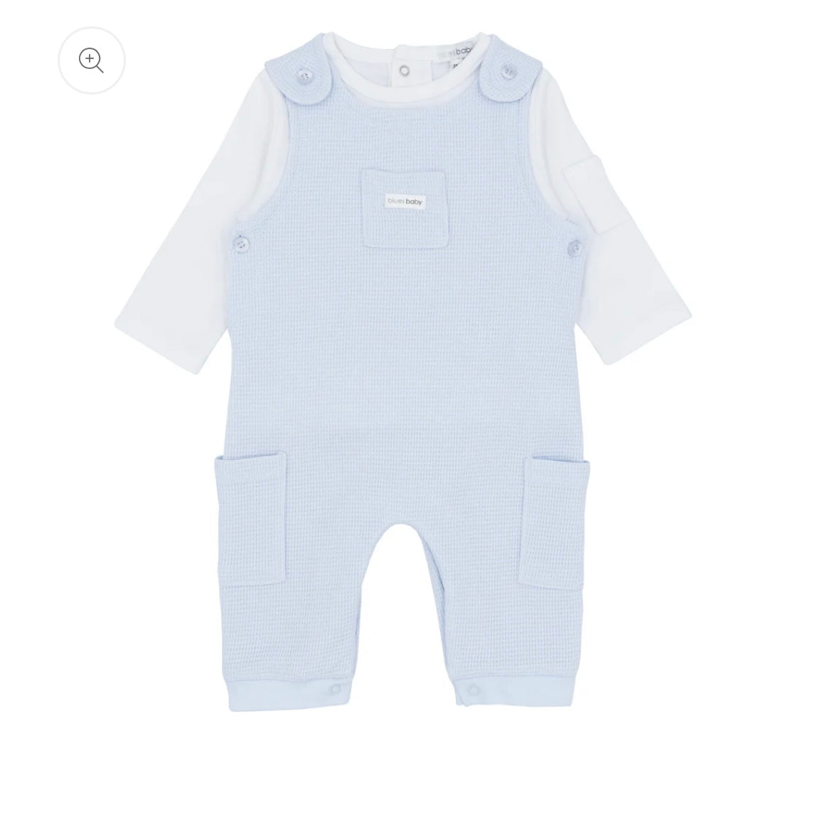 Blues Baby 2213 Dungree Set