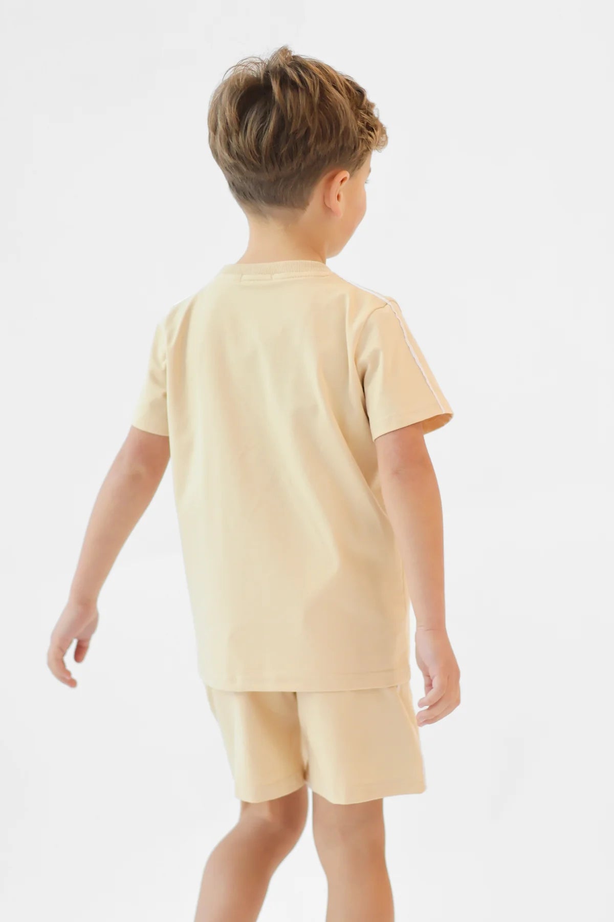 Hk Eddie Beige Short Set SS26