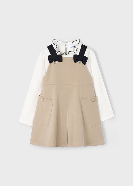 Mayoral 4914  pinafore Dress