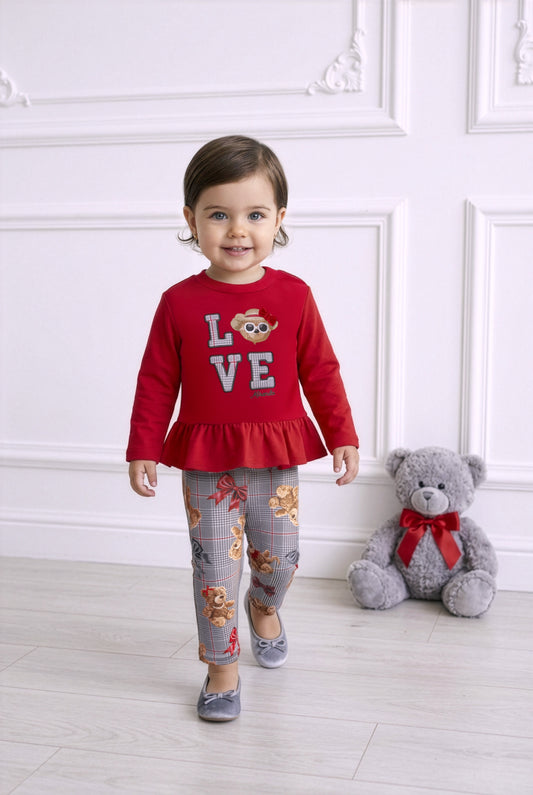 Miranda 152/23 Red Legging Set AW26 PREORDER