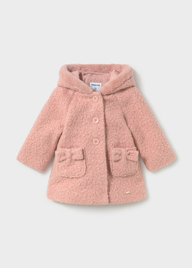 Mayoral 2436 Boucle Coat AW26