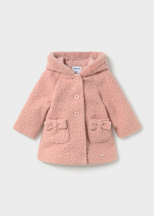 Mayoral 2436 Boucle Coat AW26