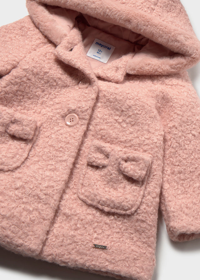 Mayoral 2436 Boucle Coat AW26