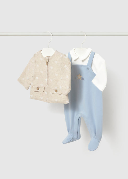Mayoral 2657 Knit Romper Jacket Set AW26