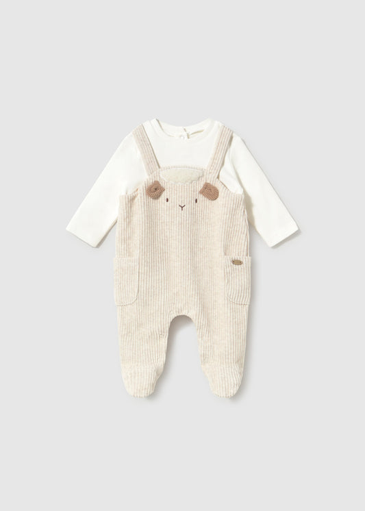 Mayoral 2660 Beige romper AW26 PREORDER