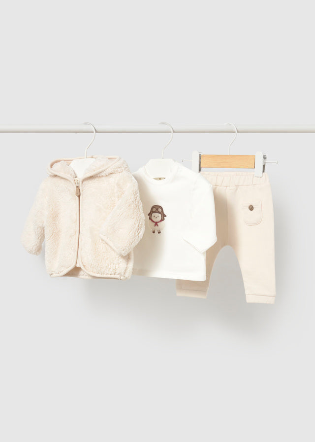 Mayoral 2670 Beige 3pc tracksuit AW26
