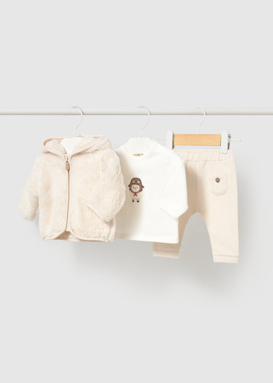 Mayoral 2670 Beige 3pc tracksuit AW26