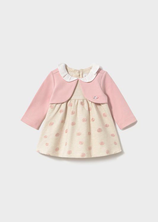 Mayoral 2817 Rose knit Dress AW26 PREORDER