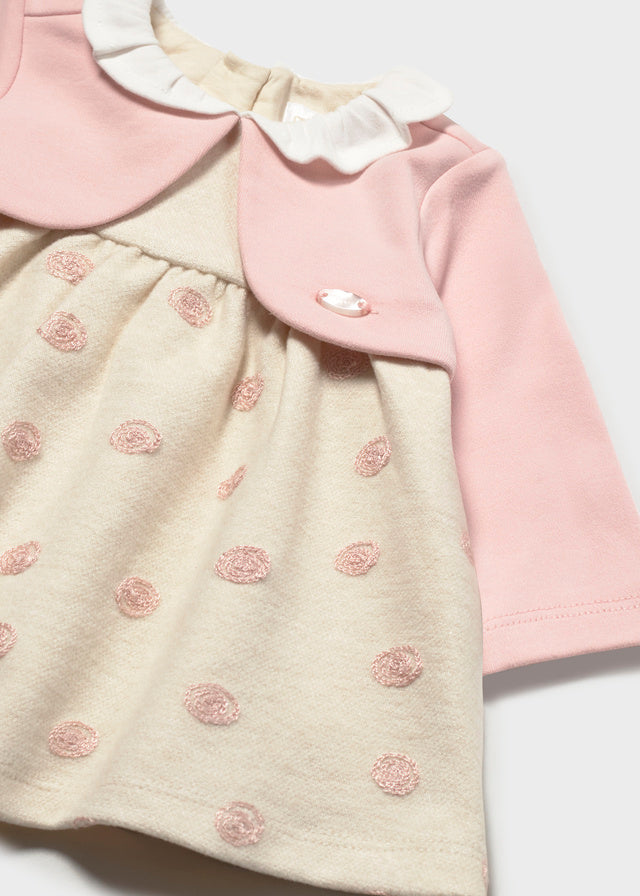 Mayoral 2817 Rose knit Dress AW26 PREORDER