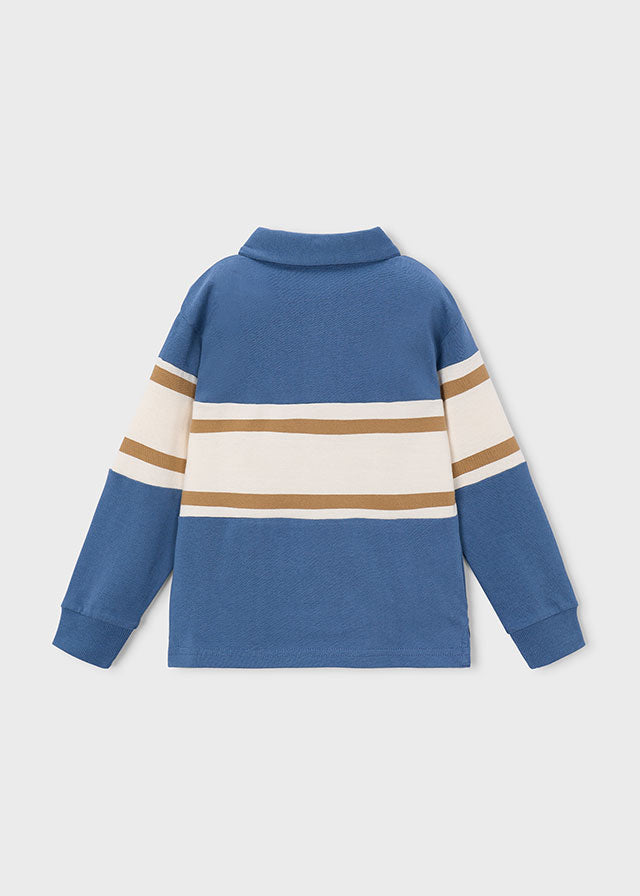 Mayoral 4140 Blue Polo Top AW26 PREORDER
