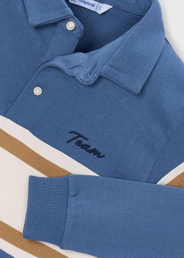 Mayoral 4140 Blue Polo Top AW26 PREORDER
