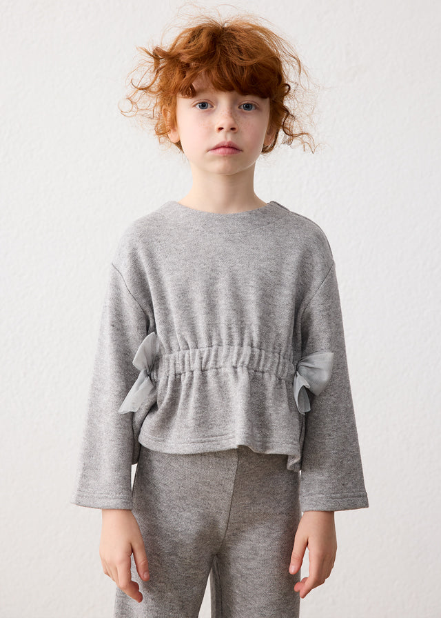 Mayoral 4530 Gray Knit Set AW26 PREORDER