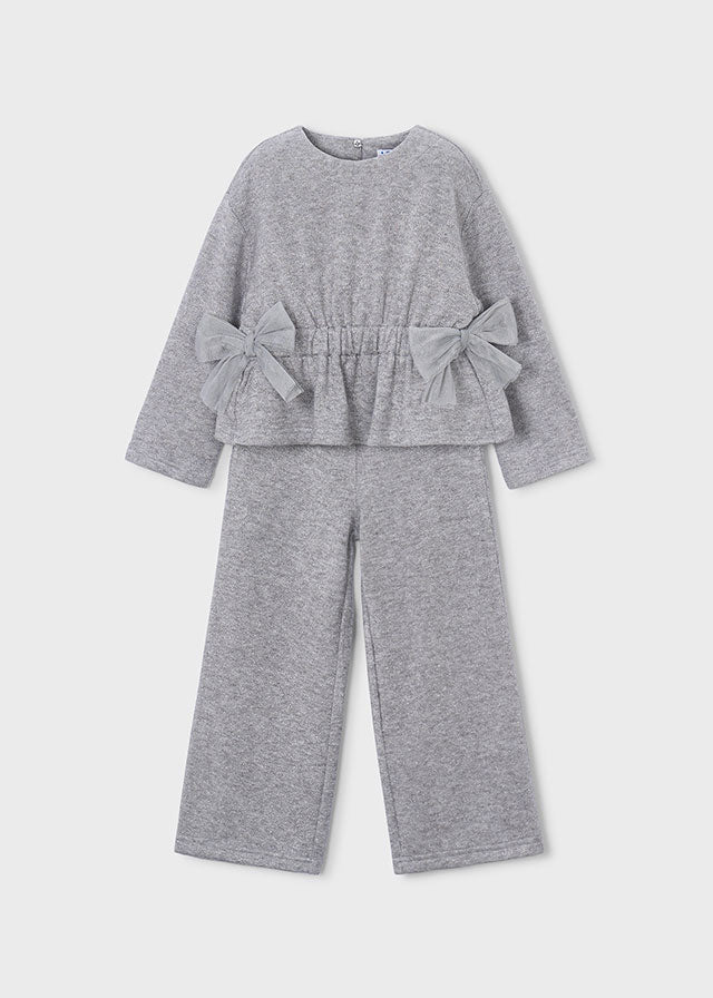 Mayoral 4530 Gray Knit Set AW26 PREORDER