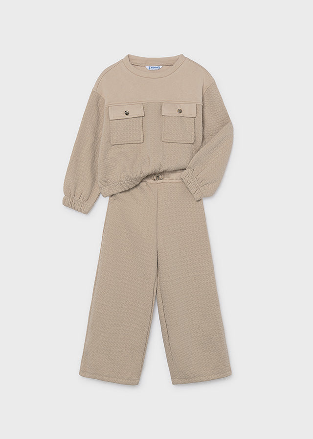 Mayoral 4816 Hazelnut Tracksuit AW26