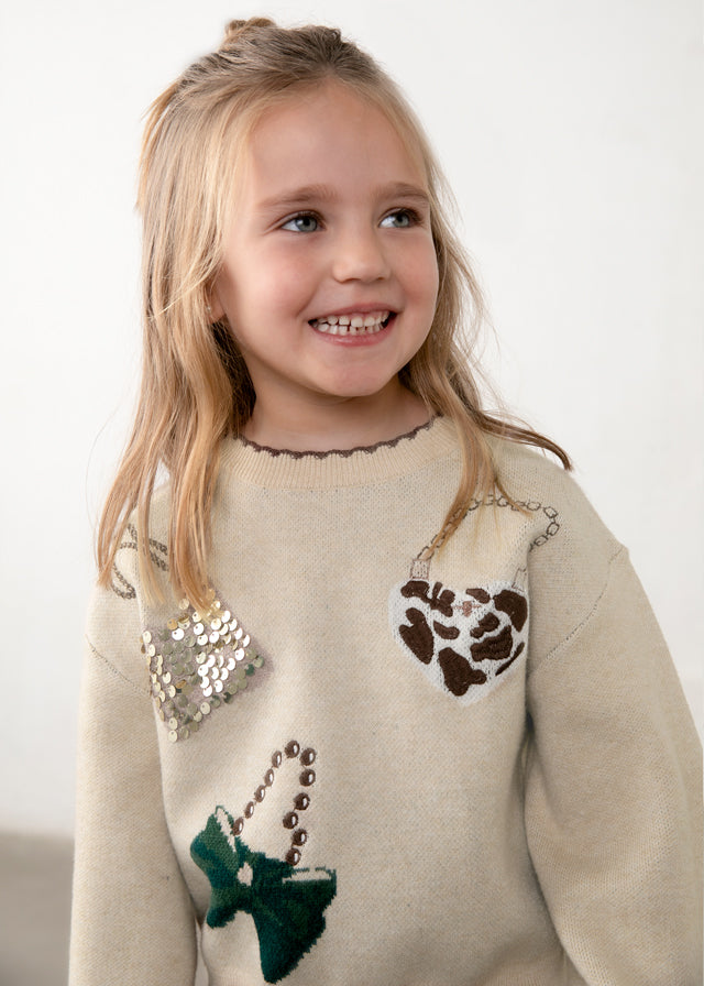 Mayoral 4933 Coffee Skirt Set AW26