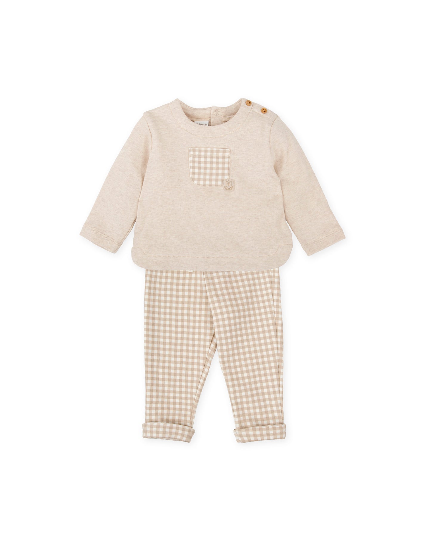 Tutto Piccolo 1702 Beige 2pc set