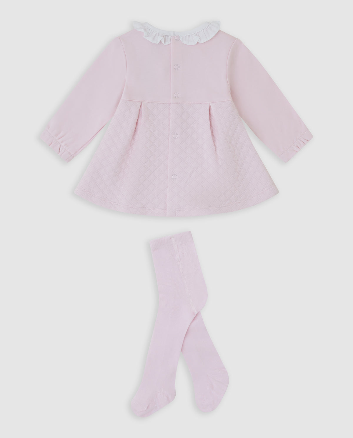 Tutto Piccolo 2282 Pink Dress Set AW26