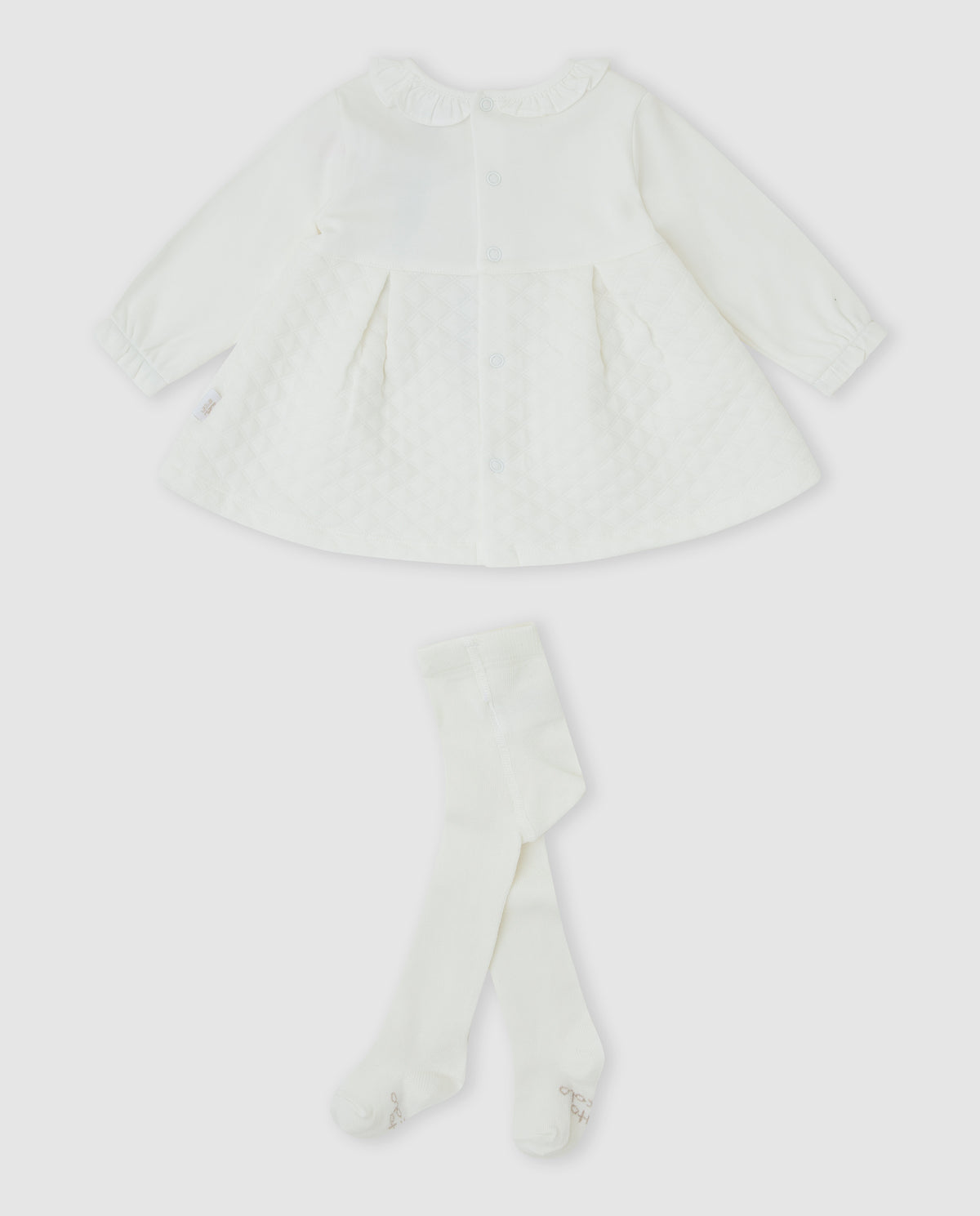 Tutto Piccolo 2282 White Dress Set AW26