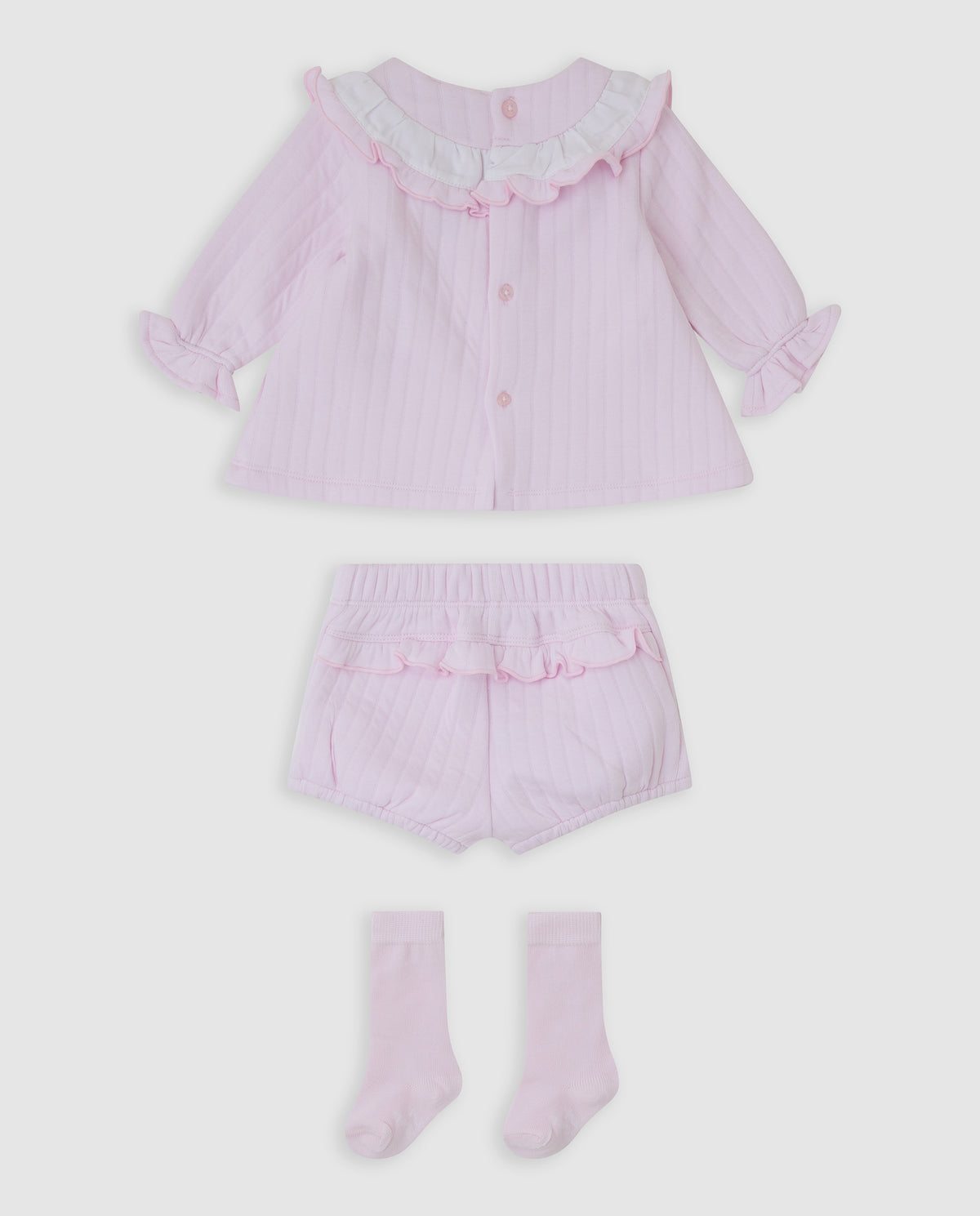 Tutto Piccolo 2283 Pink Jam pants set AW26