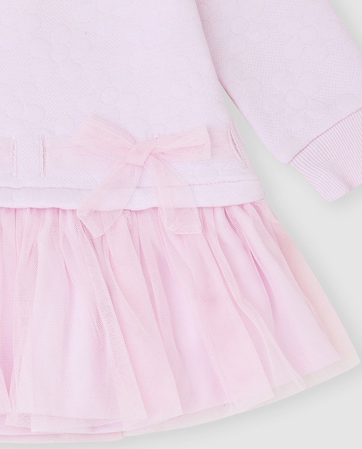 Tutto Piccolo 2284 Pink Dress Set AW26