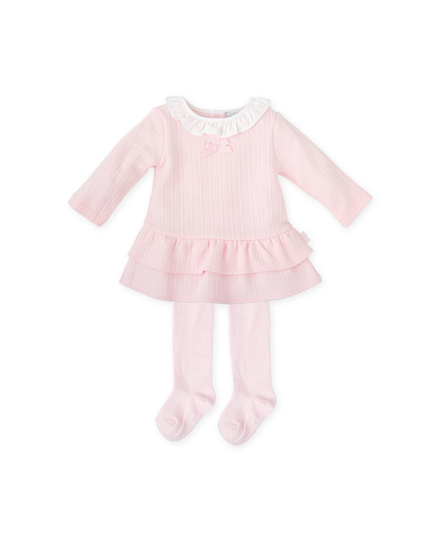 Tutto piccolo 2290 Pink Dress Set