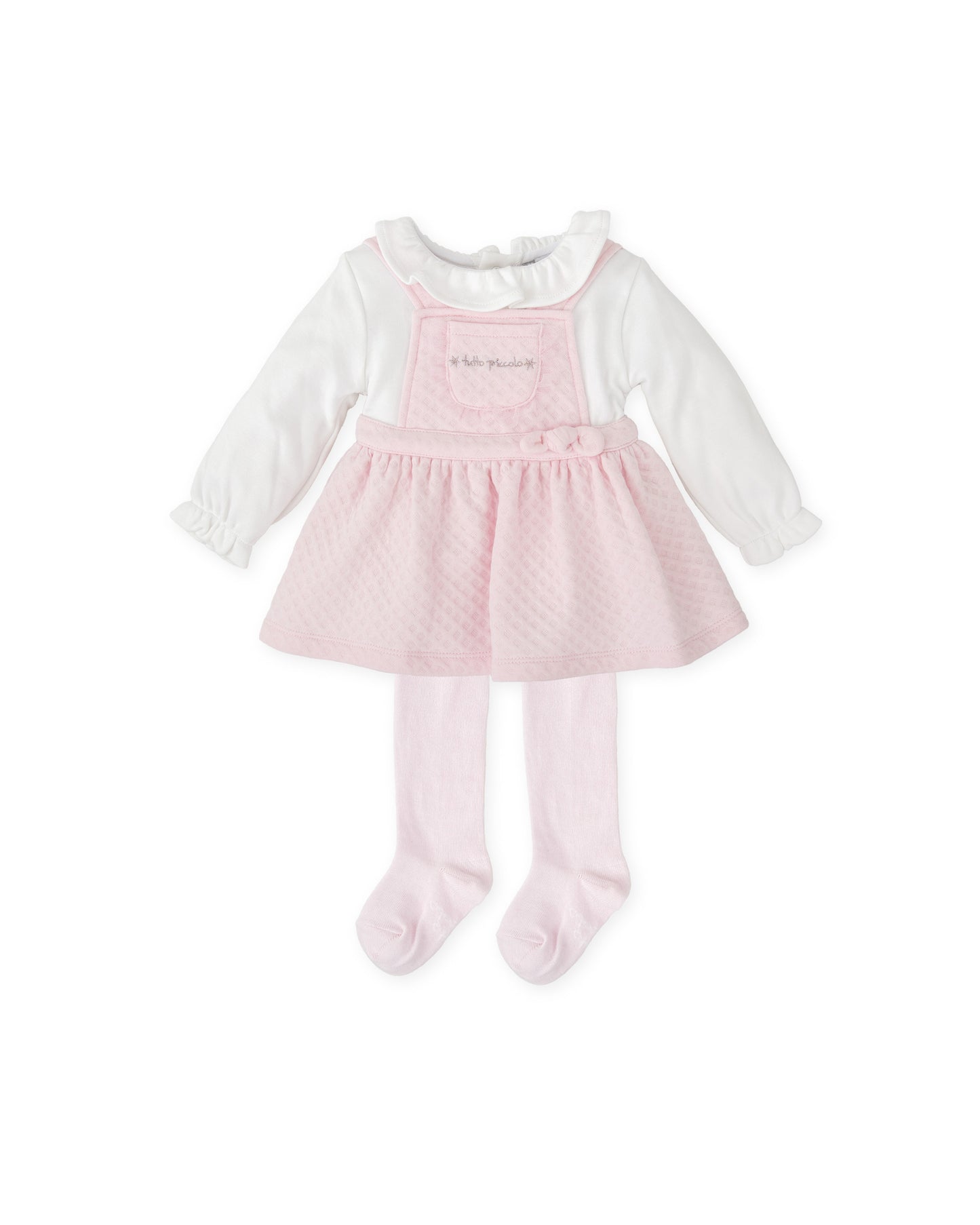 Tutto piccolo 2292 Pink Dress Set