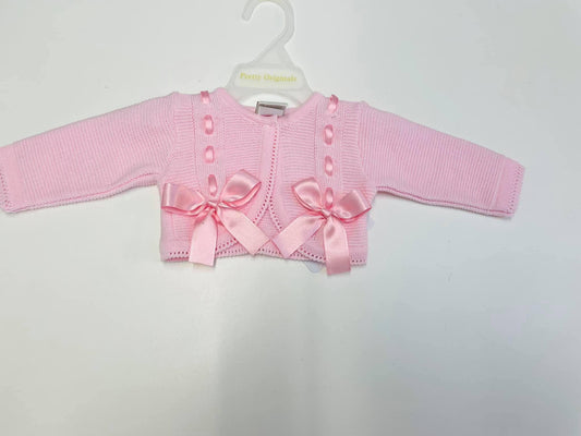 Pretty Originals Bow Cardigan