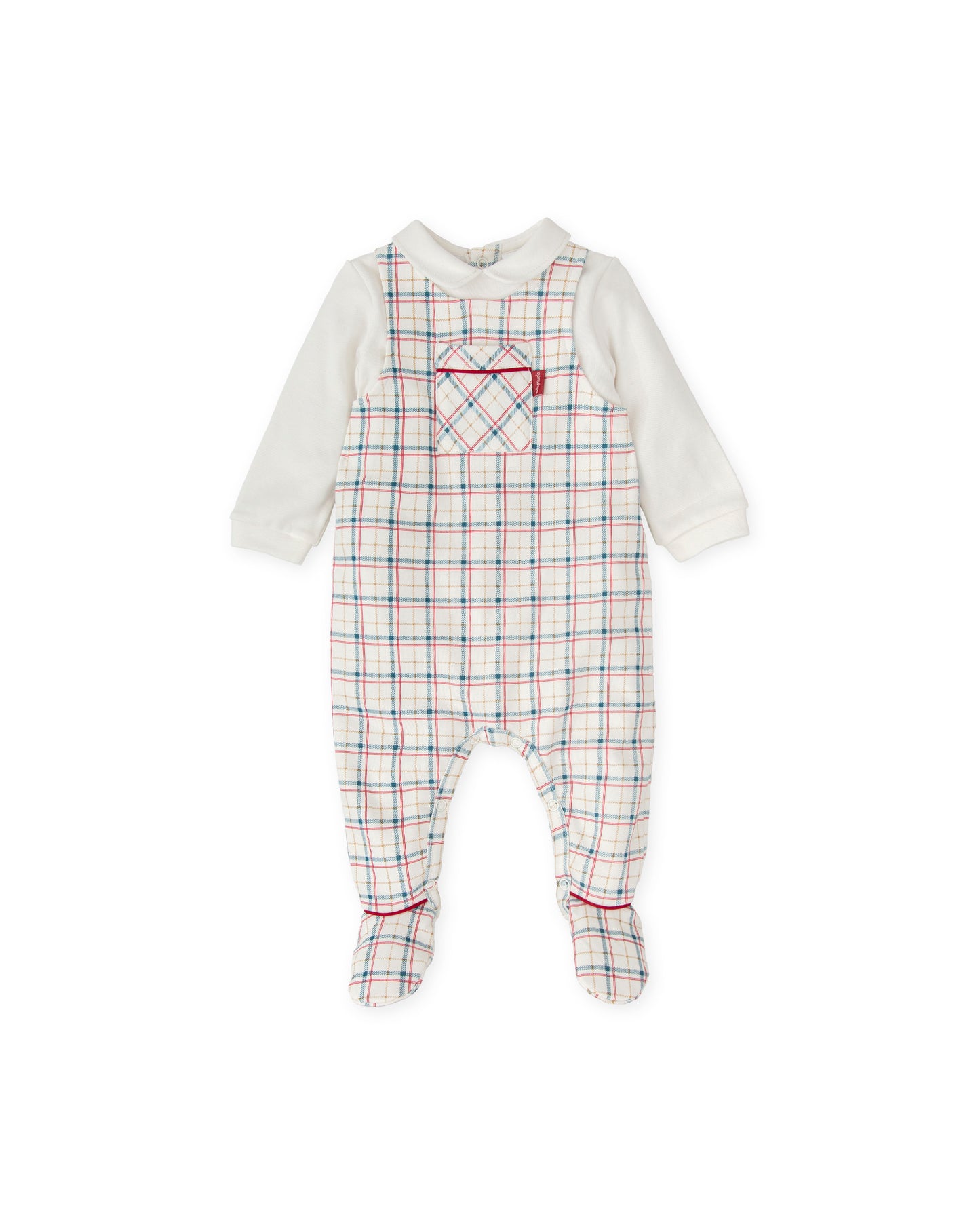 Tutto piccolo 2405 Checked Romper