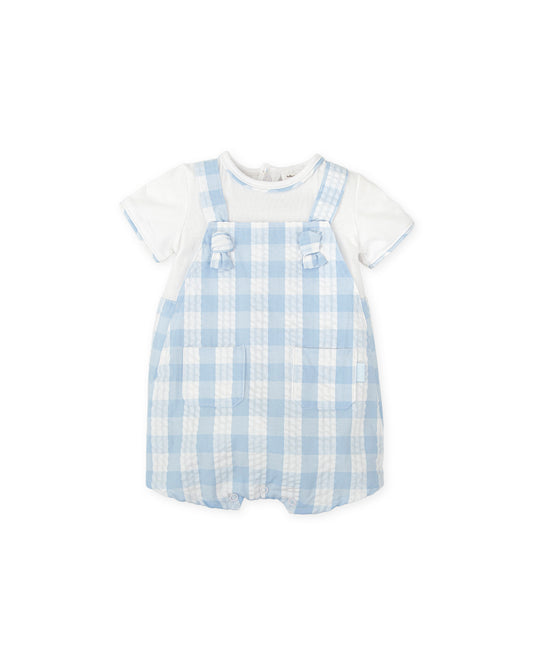 Tutto piccolo 2424 Checked Romper SS26 PREORDER