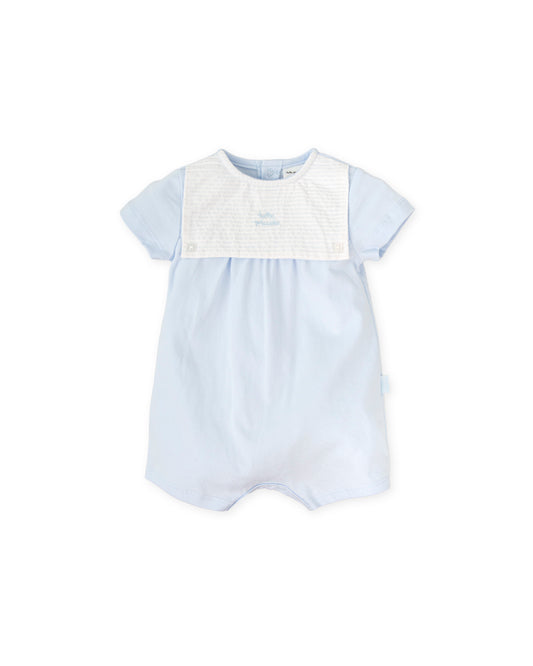 Tutto piccolo 2427 Blue Romper SS26 PREORDER