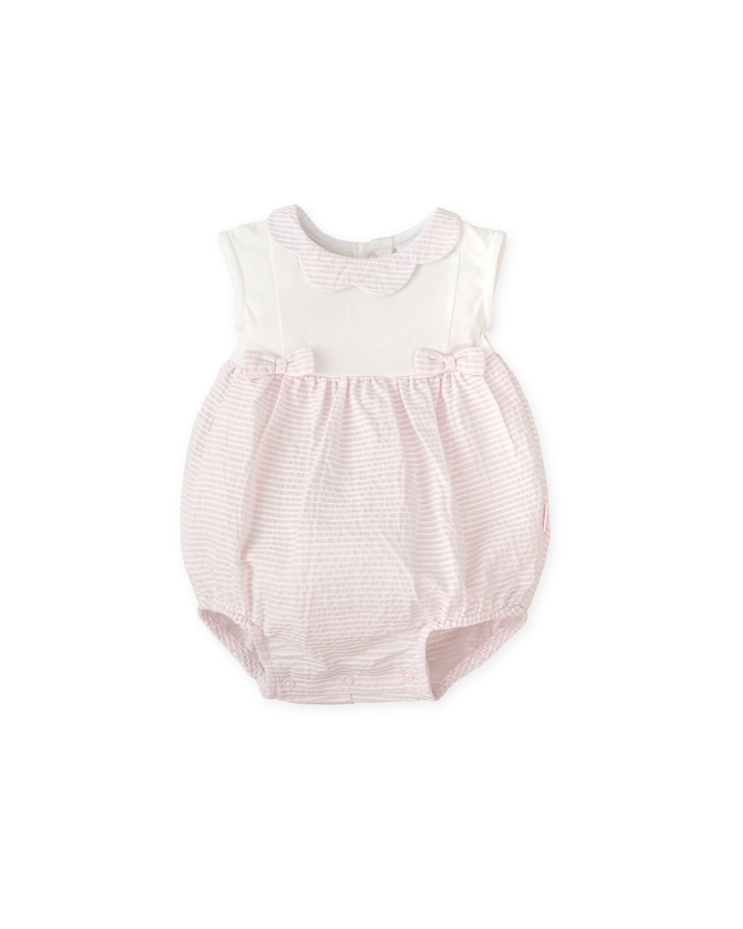 Tutto piccolo 2436 Pink Romper SS26 PREORDER