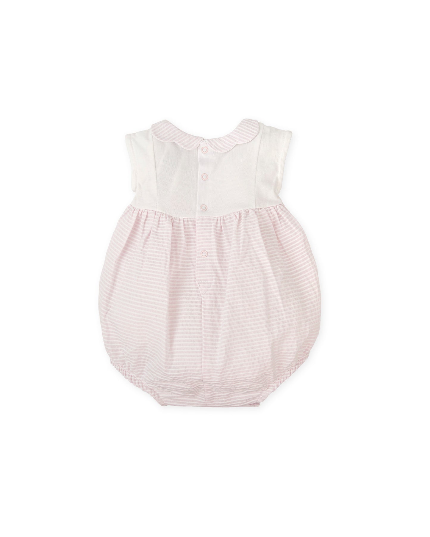 Tutto piccolo 2436 Pink Romper SS26 PREORDER