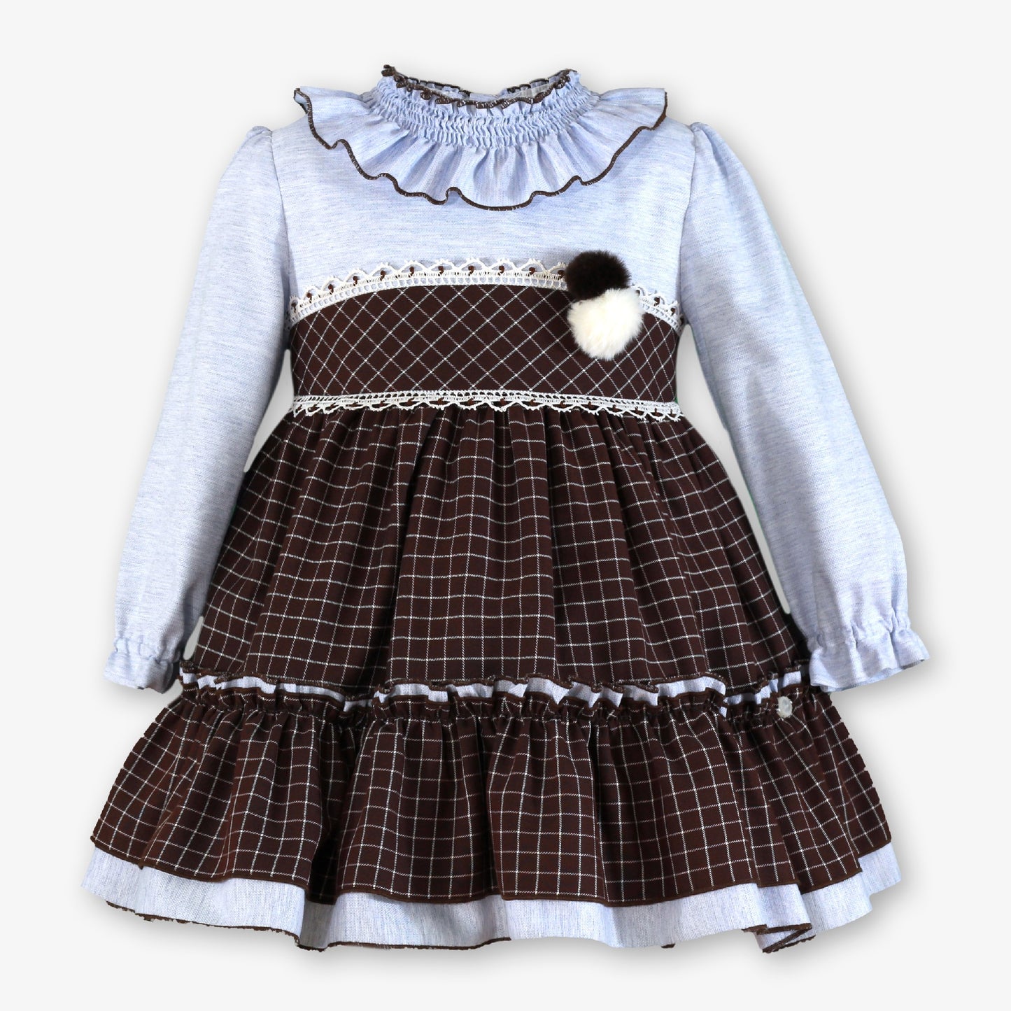 Miranda 247V Brown/Blue Dress AW26 PREORDER